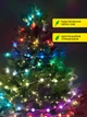 Гирлянда светодиодная музыкальная 100LED шарики RGB разноцветный свет управление от смартфона BRS Multi - изображение 2