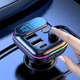 FM-модулятор C29 трансмиттер с LED дисплеем Bluetooth 5.0 RGB подсветка Автомобильная быстрая зарядка 20w 2 USB и Type C - изображение 1