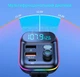 FM-модулятор C29 трансмиттер с LED дисплеем Bluetooth 5.0 RGB подсветка Автомобильная быстрая зарядка 20w 2 USB и Type C - изображение 2