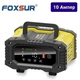 Зарядное устройство Foxsur 12V 10А - 24V 5A, 6-200 А-час для аккумуляторов: Свинцово-Кислотных, Гелевых GEl, AGM, LiFePo4, Импульсная зарядка с функцией защиты и восстановления батареи - изображение 3