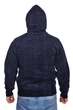 Кофта TONY MICHAEL 24-2038 3XL тёмно-синяя - изображение 3