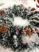 Новорічний вінок з натуральними шишками 40см - изображение 3