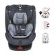 Дитяче автокрісло від 0 до 12 років EL CAMINO ME 1114 EVEREST Light Gray, група 0+/1-2-3, кріплення isofix, поворот 360 - зображення 11