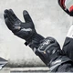 Зимние мотоциклетные водонепроницаемые перчатки Suomy, motorcycle gloves, long MT505, L - изображение 7