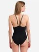 Купальник слитный женский Arena Mesh Panels Swimsuit Closed Ba 006661-500 42 Черный (3468337053446) - изображение 2