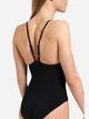 Купальник слитный женский Arena Mesh Panels Swimsuit Closed Ba 006661-500 42 Черный (3468337053446) - изображение 5