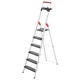 Лестница алюминиевая L100 TopLine 6 ступеней, Hailo 8050607 - изображение 1