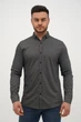 Рубашка с принтом Trend Collection 2339 черный + белая капля (SIYAH) L - изображение 1