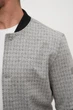 Бомбер М. З. Trend Collection 2282 сірий + чорний принт (GRI) XL - зображення 6