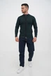 Кофта на замке кэжуал Trend Collection 3357 зеленый (col.954) XL - изображение 3