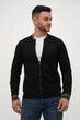 Кофта на замке кэжуал Trend Collection 407 черный (BLACK) M - изображение 3