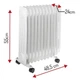 Обогреватель масляный Adler AD 7817 (White) (02899) - изображение 4