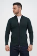 Кофта на замке кэжуал Trend Collection 3357 зеленый (col.954) M - изображение 4