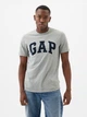 Мужская футболка Gap Everyday Soft Logo XS серая - изображение 1