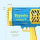Дитячий пістолет Bubble Gun генератор мильних бульбашок на 69 отворів акумуляторний з підсвічуванням - зображення 7
