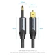Кабель аудіо Vention mini Toslink — Toslink оптичний цифровий аудіокабель 1 м Black (BKCBF) - зображення 9