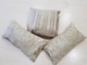 Комплект декоративных подушек Firanka Damask Line 38х38см 1шт 40х20см 2шт бежевые (п_0221) - изображение 3