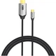Кабель перехідник Vention USB Type-C to HDMI v2.0 1.5 м Gray (CRBBG) - зображення 1