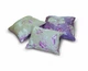 Комплект декоративних подушок Firanka Flowers 35х35см 1шт 40х40см 1шт 24х33см 1шт бузкові та бежеві (п_0223) - зображення 2