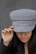 Кепі кашемірова D.Hats сірого кольору - зображення 7
