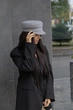 Кепі кашемірова D.Hats сірого кольору - зображення 8