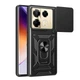 Чохол Hide Shield для Infinix Note 40 Pro / X6850 протиударний бампер з підставкою кільцем Black - зображення 1