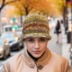 Шапка "Финикс микс", ручная работа, шапка бини ролл для женщин, мужчин и подростков от PRIGRIZ, 50-58 см - изображение 3