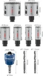 Набор коронок Bosch PRO Multi Material, адаптер Power Change Plus 9 шт, в кейсе (2608594436) - изображение 2