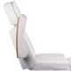 Електричне косметичне крісло LUX BW-273B-2 Біле - зображення 6