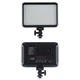 Накамерная LED лампа для блогеров Tolifo PT-F300B 3200К-5600К с аккумулятором и зарядкой Черная - изображение 2