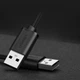 Кабель UGREEN US102 USB 2.0 A Male to A Male Cable 1m (Black)(10309) (UGR-10309) - зображення 3