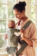 Рюкзак-кенгуру BabyBjorn Mini Woven Dark green, 7317680210401 - изображение 2