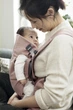 Рюкзак-кенгуру BabyBjorn Mini Woven Dusty pink, 7317680211149 - зображення 3