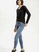 Longsleeve damski Cross Jeans 56144-020 2XL Czarny (8697319673562) - obraz 3