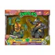 Набор фигурок серии TMNT Черепашки-ниндзя классические - Леонардо против Рокстеди 15 см (81276) - изображение 1