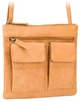 Сумка через плечо женская кожаная Visconti 18608 Slim Bag Sand 3180-85138 - изображение 5