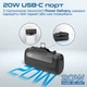 УМБ Promate PowerUp-Duo 5000 mAh USB-C порт USB-C/Lightning штекери Black (powerup-duo.black) - зображення 3