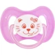 Пустушка силіконова класична рожева Baby Team 0+ (4824428030076) - изображение 1