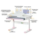 Парта ErgoKids Pink (TH-325 W/PN) - зображення 2
