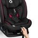 Автокрісло Lionelo Aart I-Size Black Carbon Red (LO-AART I-SIZE BLACK CARBON RED) - зображення 5