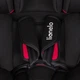 Автокрісло Lionelo Aart I-Size Black Carbon Red (LO-AART I-SIZE BLACK CARBON RED) - зображення 7