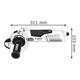 Шлифовальная машина Bosch GWS 19-125 CI 125 мм, 1900Вт, 11500об/мин, 2.5кг (0.601.79N.002) - изображение 8