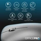 Мышка OfficePro M225G Silent Click Wireless Gray (M225G) - изображение 4