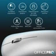 Мышка OfficePro M225S Silent Click Wireless Silver (M225S) - изображение 4