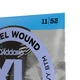 Струни для гітари D'Addario XL Nickel Wound Medium Top / Heavy Bottom (11-52) (EXL116) - зображення 4