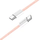 Дата кабель USB-C to USB-C 1.0m 60W 3.0А pink ColorWay (CW-CBPDCC061-P) - зображення 8