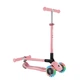 Самокат Globber Primo Foldable Lights колеса с подсветкой до 50 кг 3+ Пастельно-розовый (432-211-3) - изображение 3