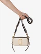 Сумка кожаная Marc Jacobs The Snapshot New Cloud White Multi M0012007 - изображение 4