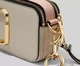 Сумка кожаная Marc Jacobs The Logo Strap Snapshot New Dust Multi M0014146 - изображение 4