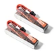 Комплект акумуляторів BetaFPV Lava 2S 550mAh 75C (2PCS) – батареї для 2s FPV дронів (2 шт.) - зображення 1